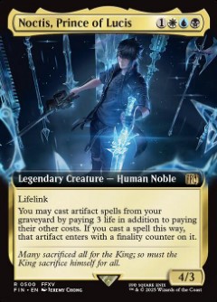 Noctis, Prince of Lucis Final Fantasy Bordless